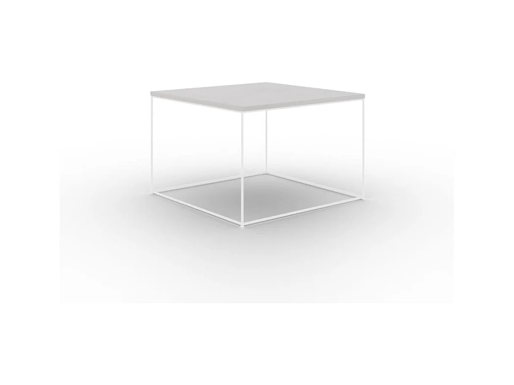 Couchtisch Joni Lux/Sperrholz&Metall/Weiss