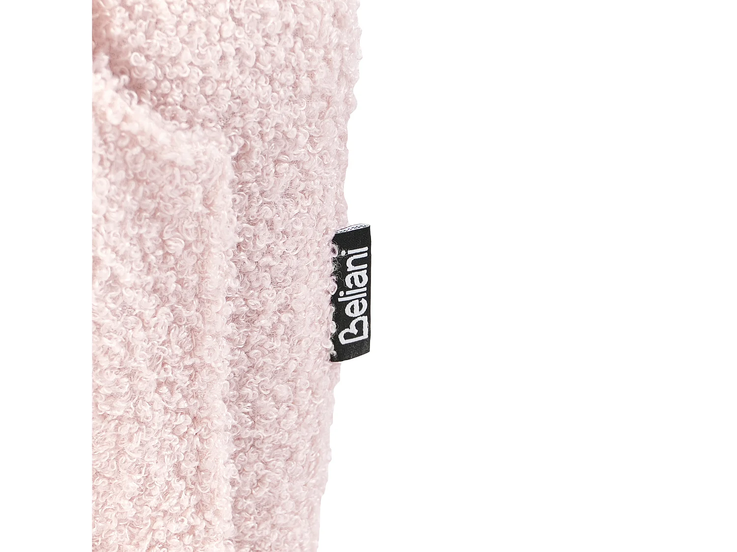 Kids Rocking Chair NORBY Boucle Pastel Pink