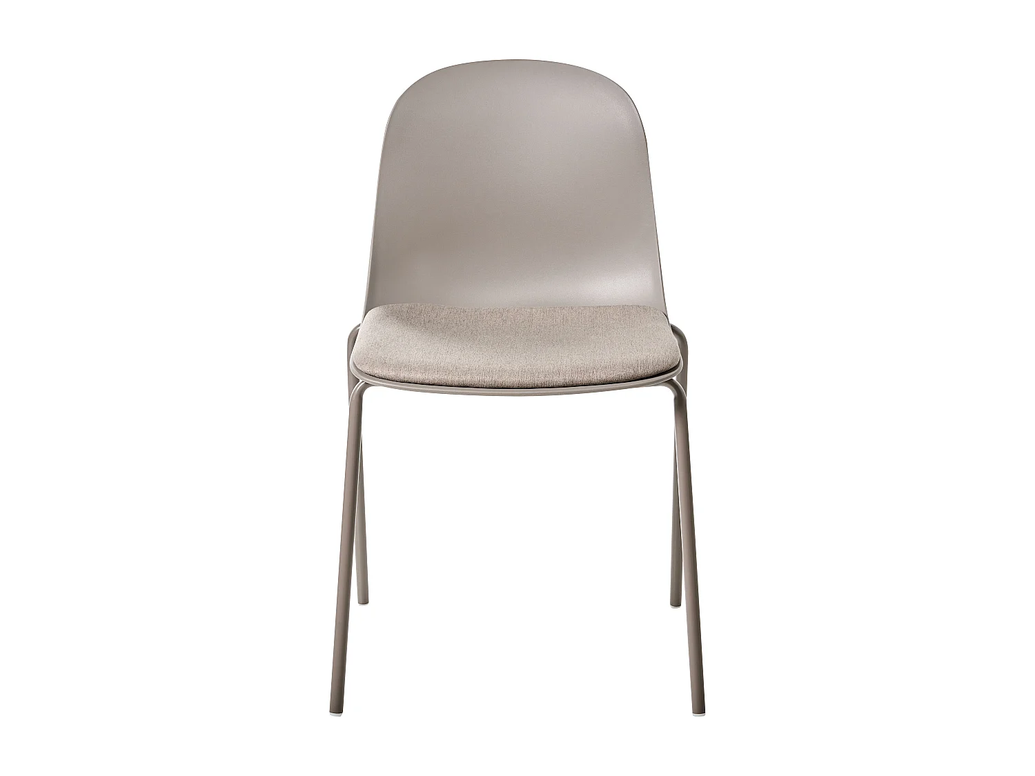 Lot de 2 chaises de conférence DORR Taupe