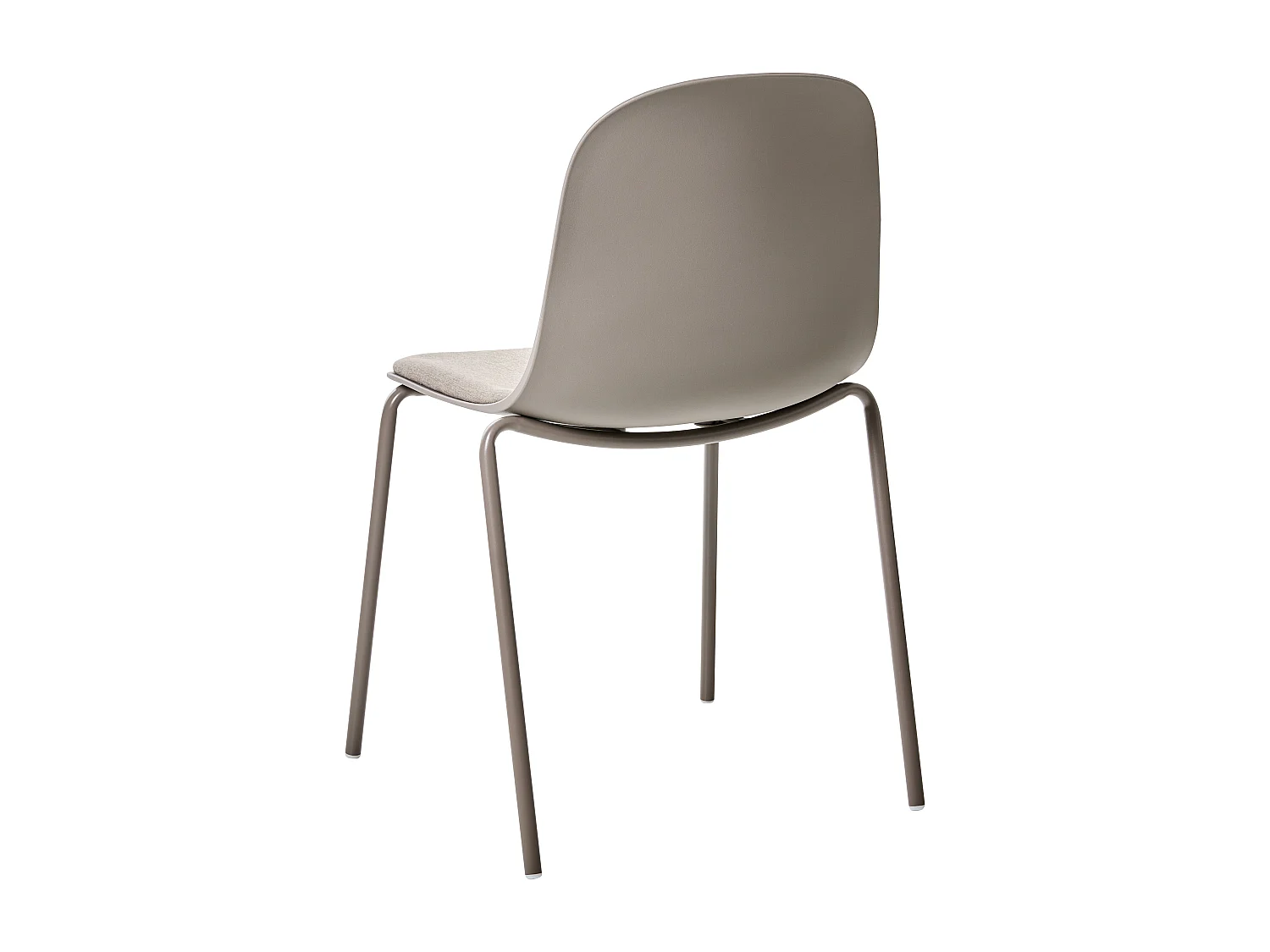 Lot de 2 chaises de conférence DORR Taupe