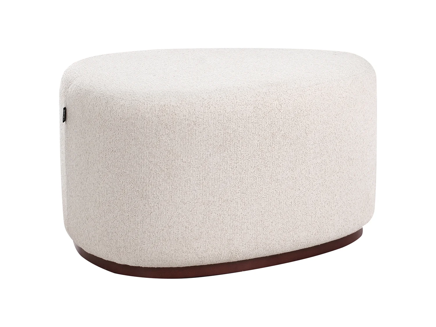 Pouffe SACO Fabric Light Beige