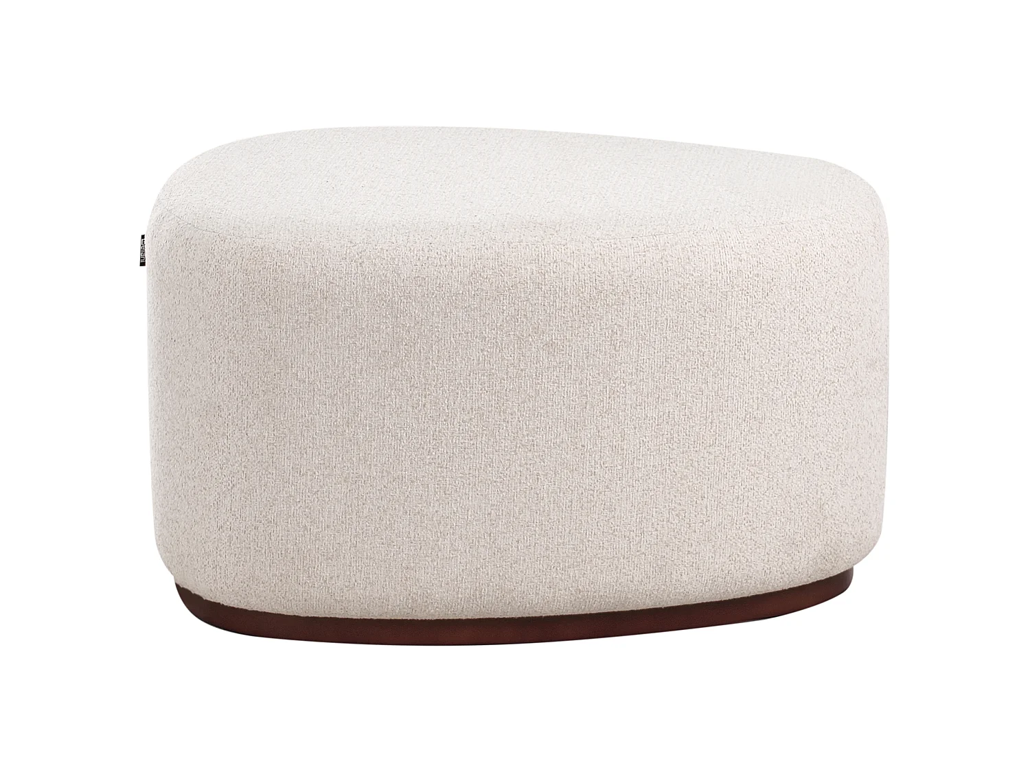 Pouffe SACO Fabric Light Beige