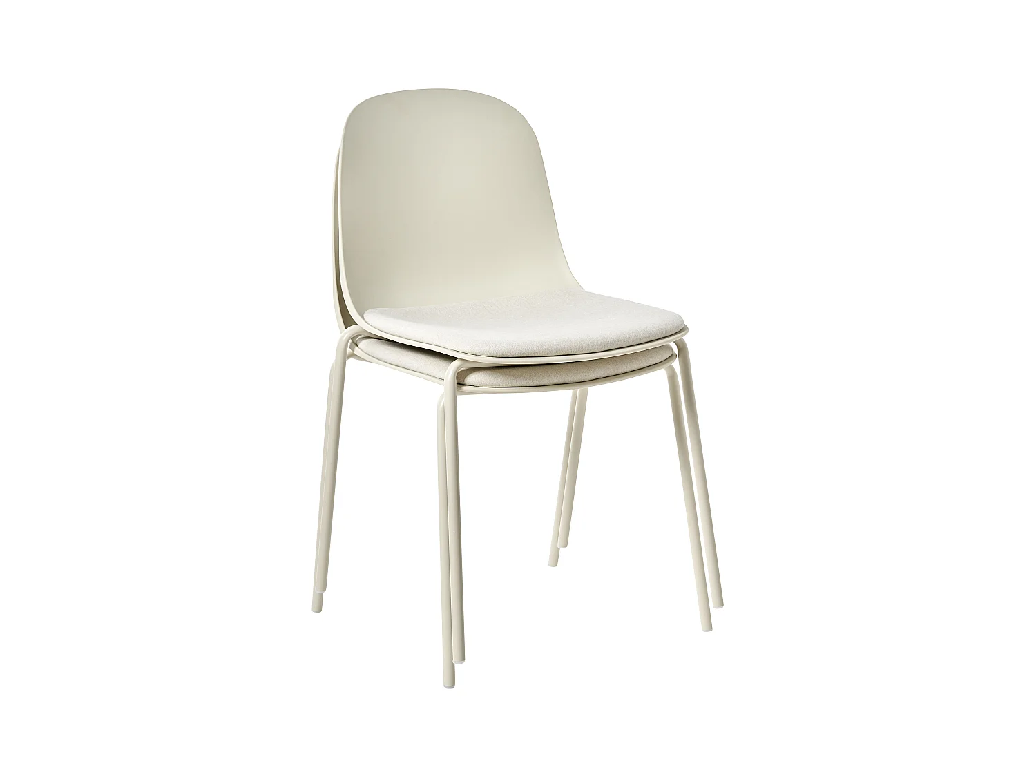 Konferenzstuhl 2er Set DORR Hellbeige