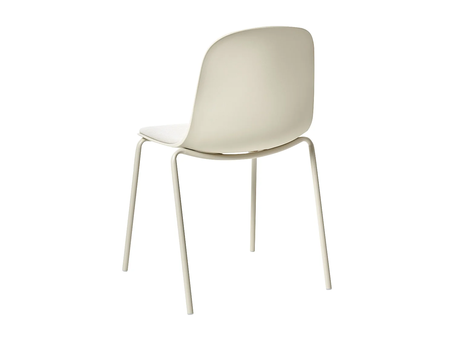 Lot de 2 chaises de conférence DORR Beige clair