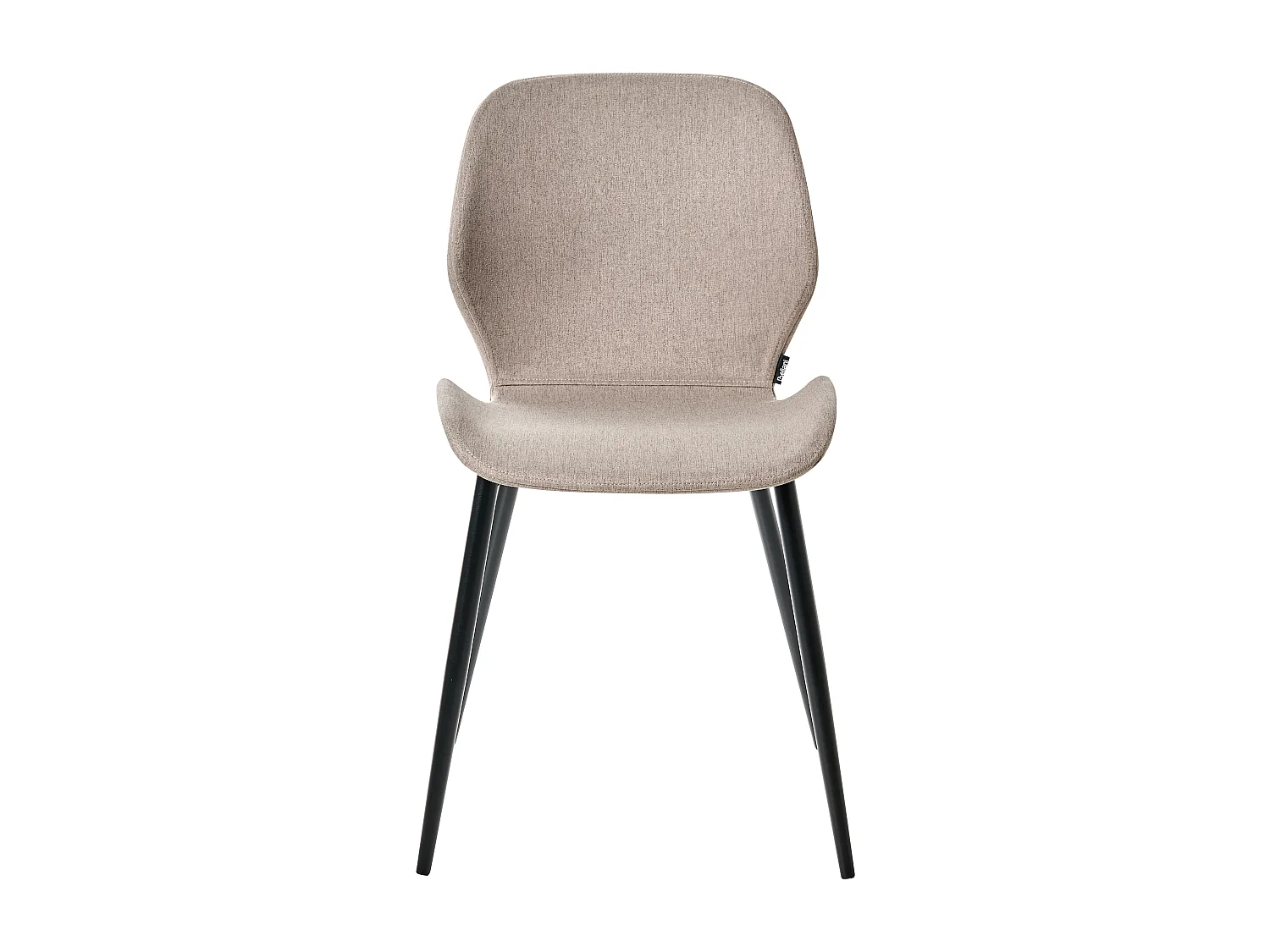 Set van 2 vergaderstoelen HOLLAND Stof Taupe