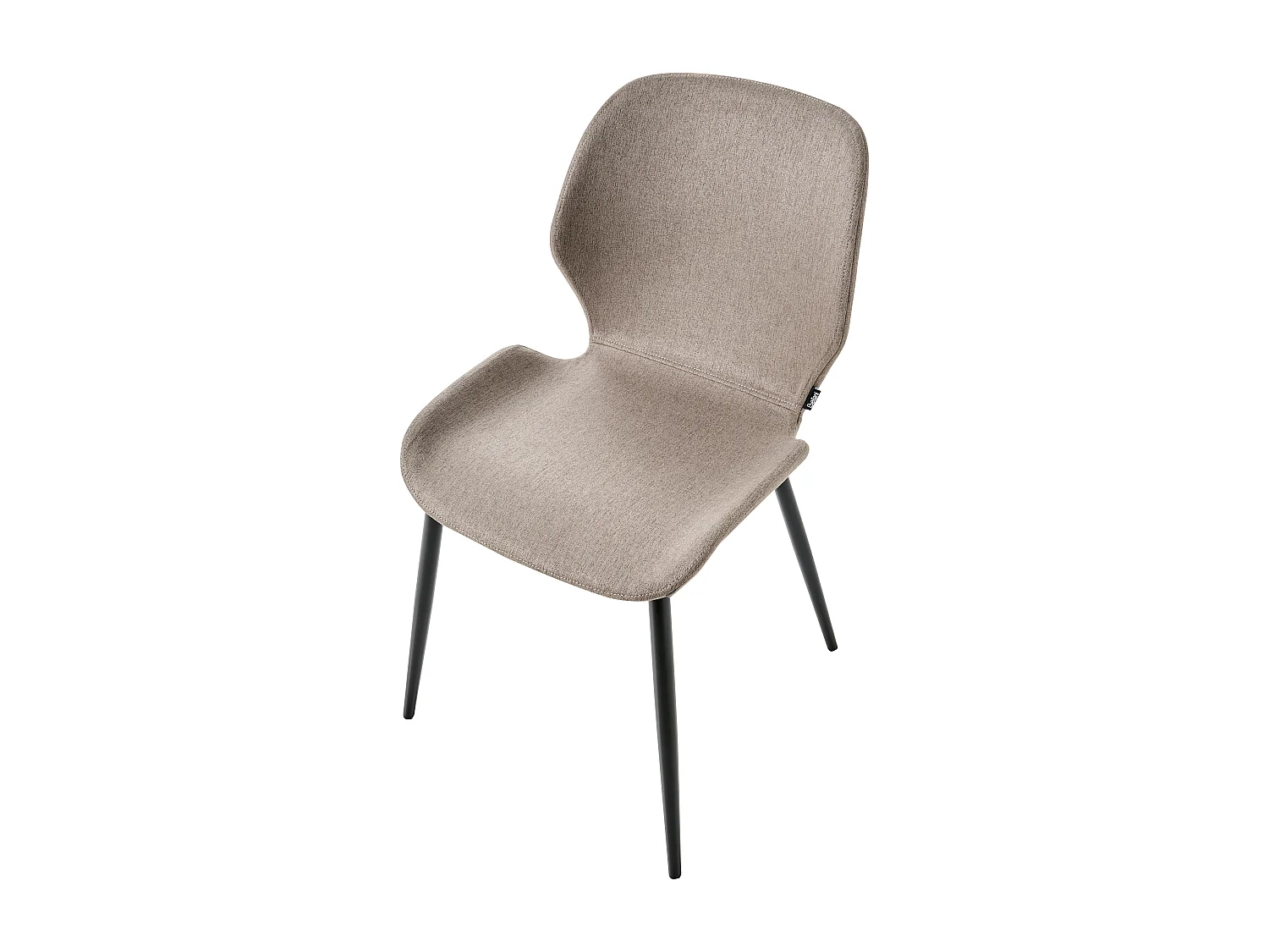 Set van 2 vergaderstoelen HOLLAND Stof Taupe