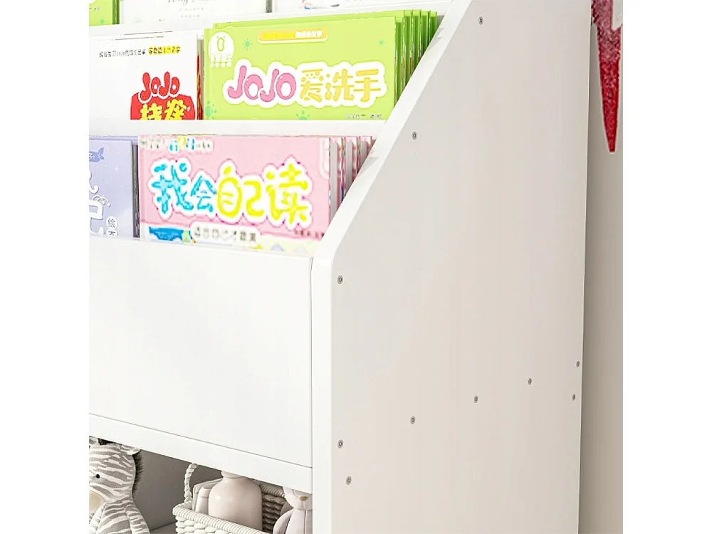 Regał Na Książki Gazety Dla Dzieci Szafka Na Zabawki Stojąca Biblioteczka