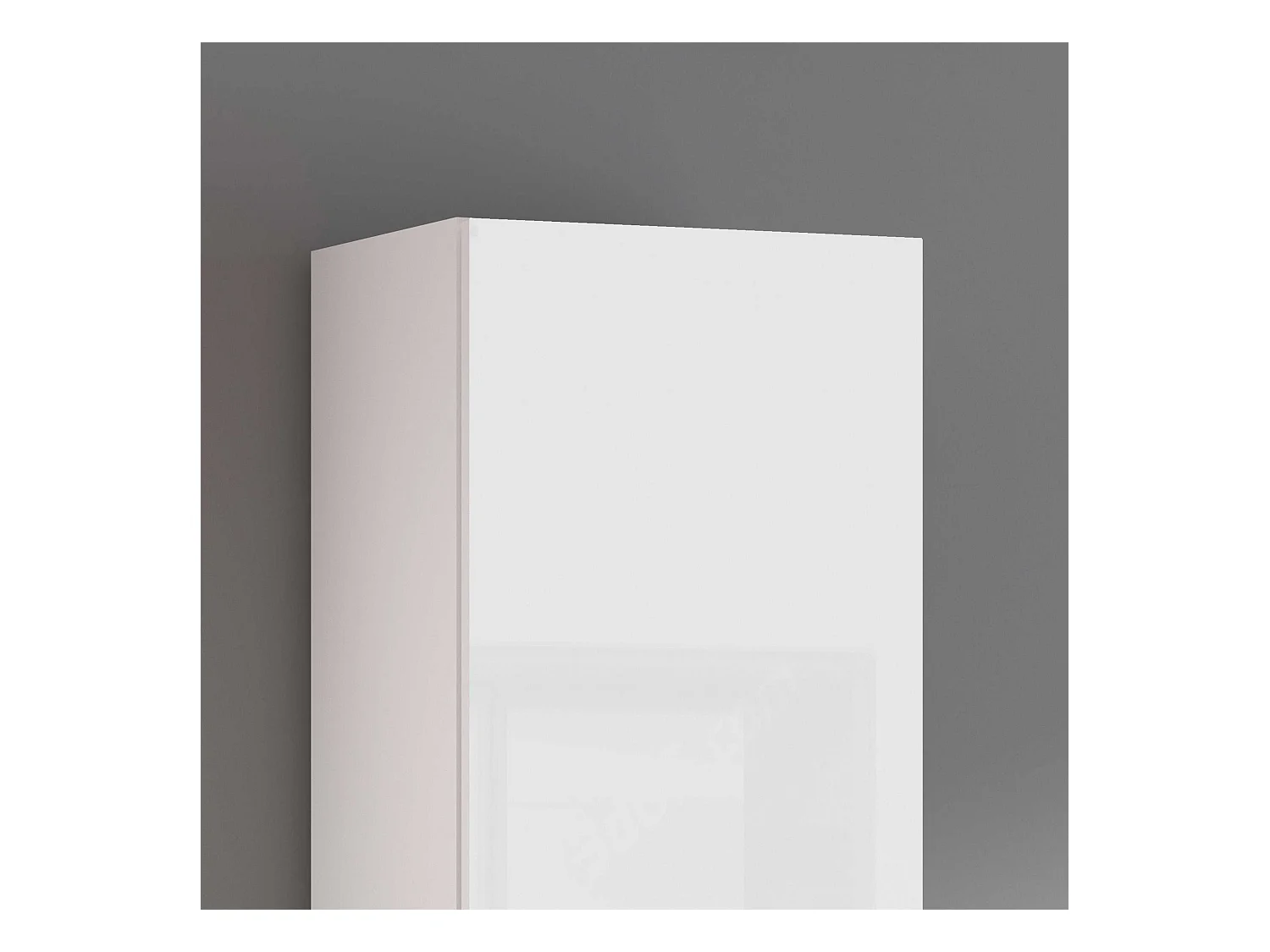 Columna armario diseño mueble vestíbulo 5 compartimentos brillante Joy Wardrobe