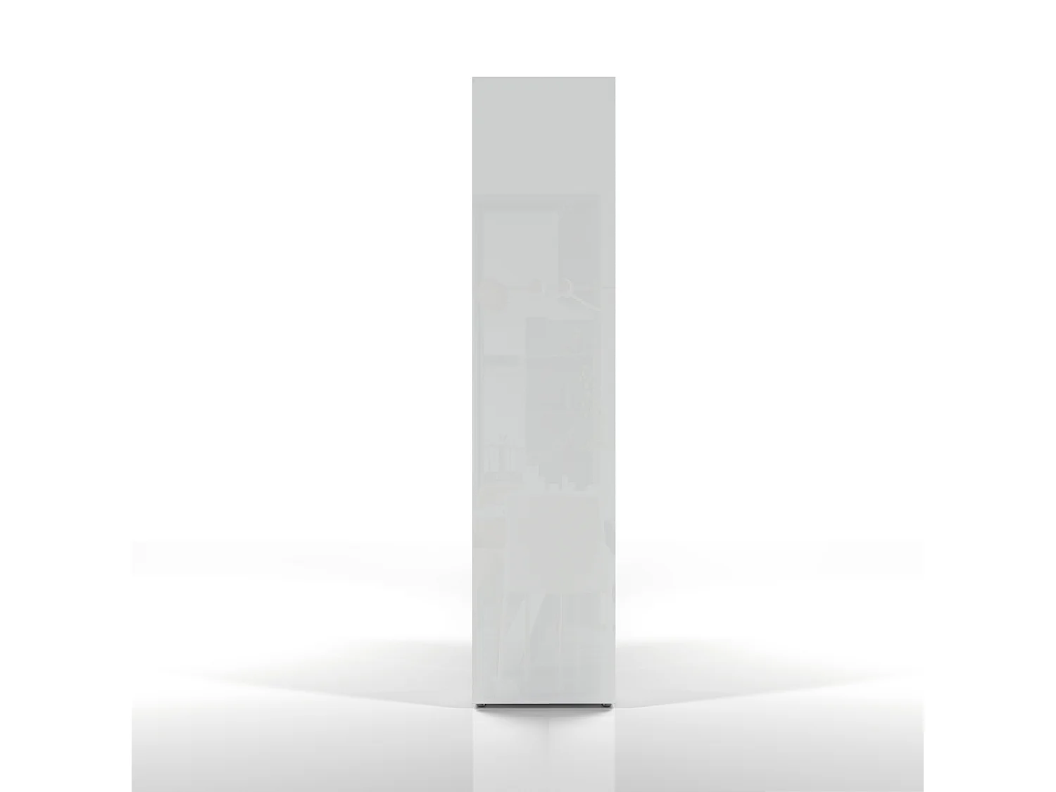 Design-Garderobenschrank für den Eingangsbereich mit 5 Fächern in Hochglanz Weiß Joy Wardrobe