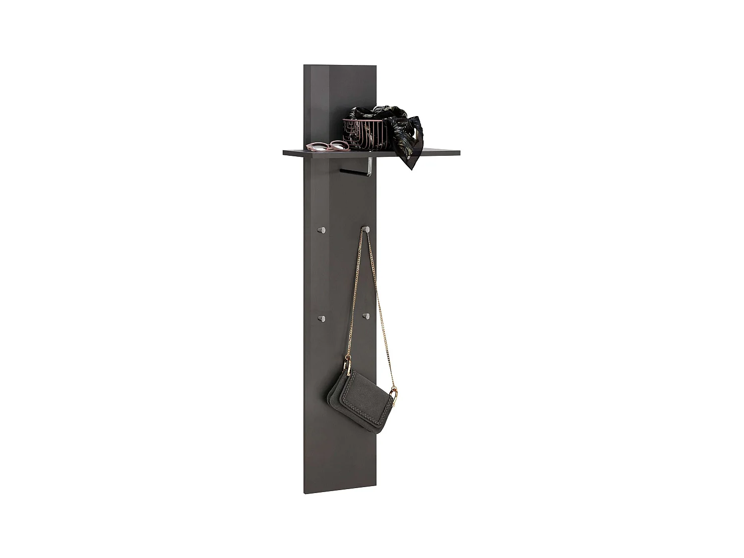 Mobile ingresso MAGIC L 50 x H 140 x P 27 cm grigio