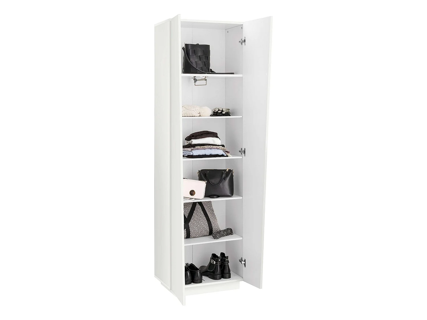 Mobile colonna VEGA L 60 x H 199.7 x P 38 cm bianco lucido