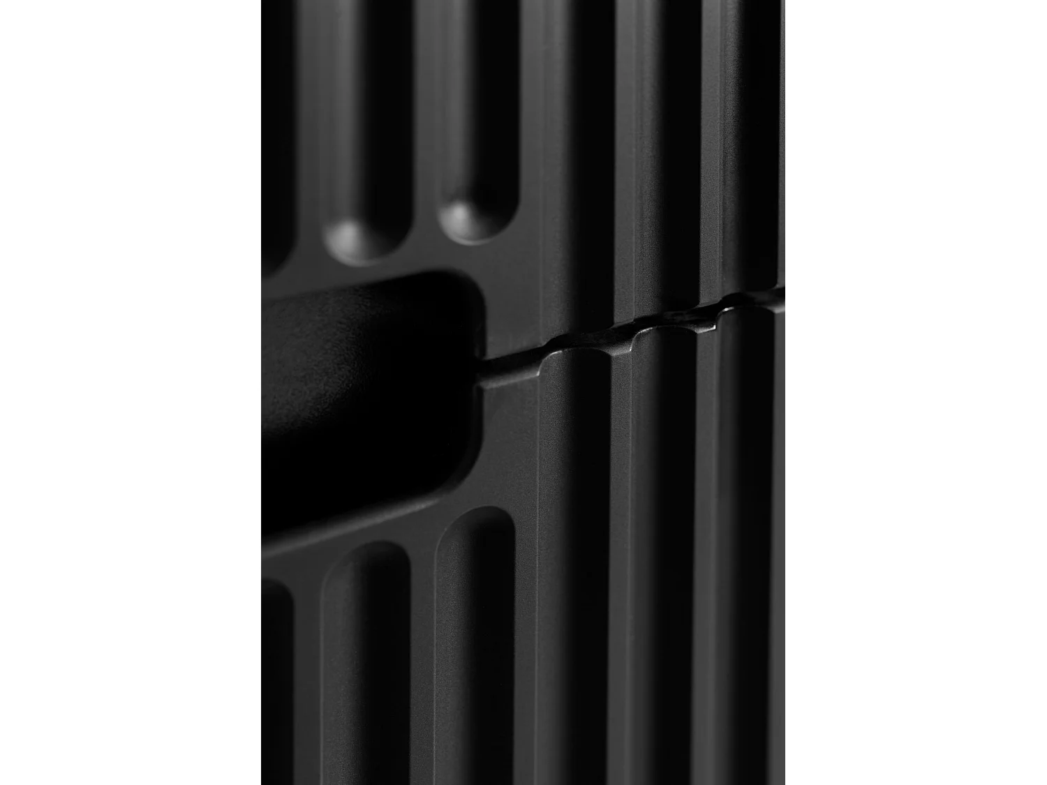 Meuble de salle de bain, noir, 35 x 136 x 27 cm