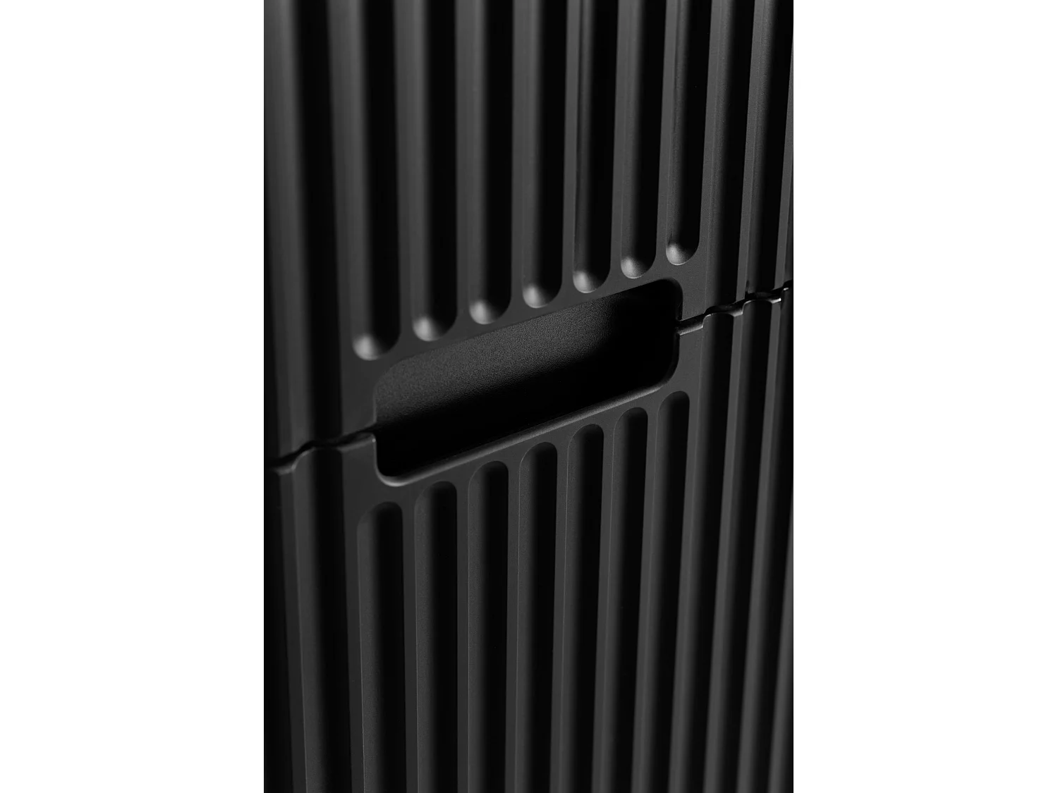 Meuble de salle de bain, noir, 35 x 136 x 27 cm