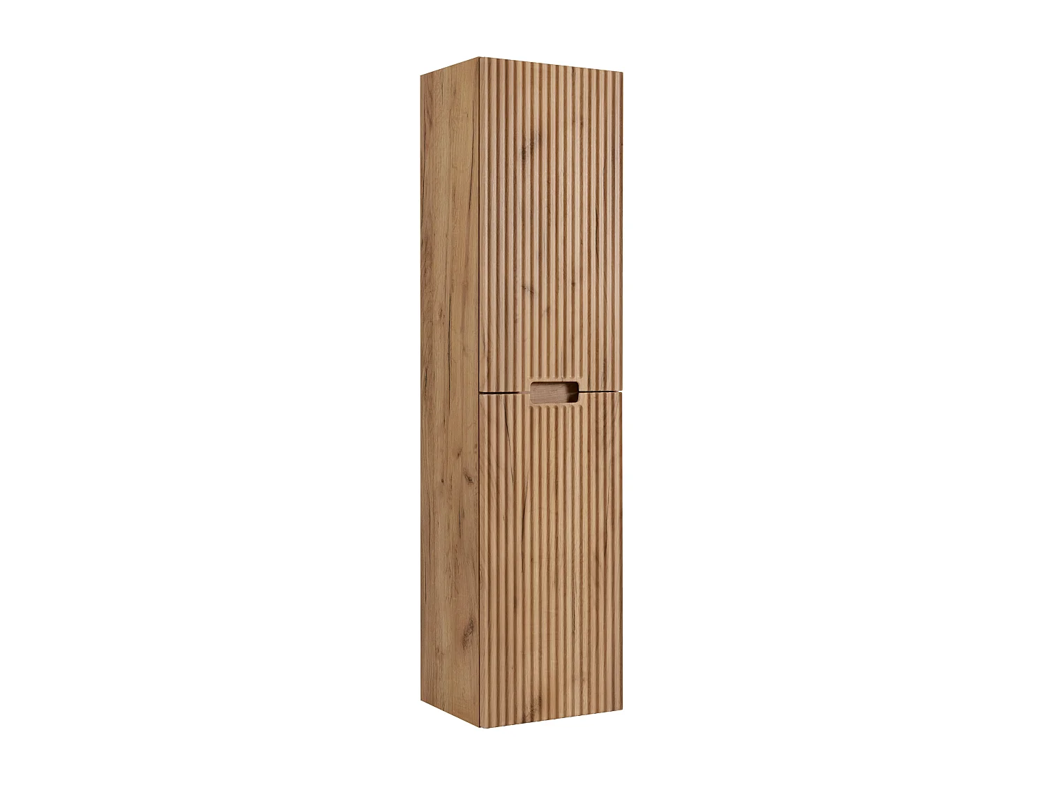Badezimmerschrank, Craft Eiche, 35 x 136 x 27 cm