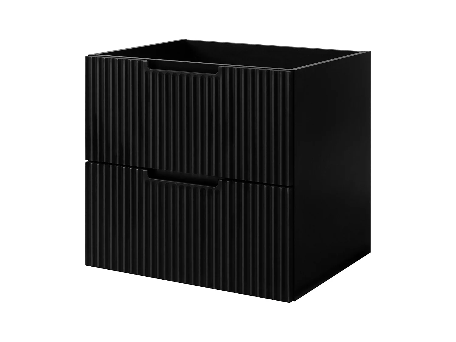 Meuble de salle de bain, noir, 60 x 57 x 46 cm