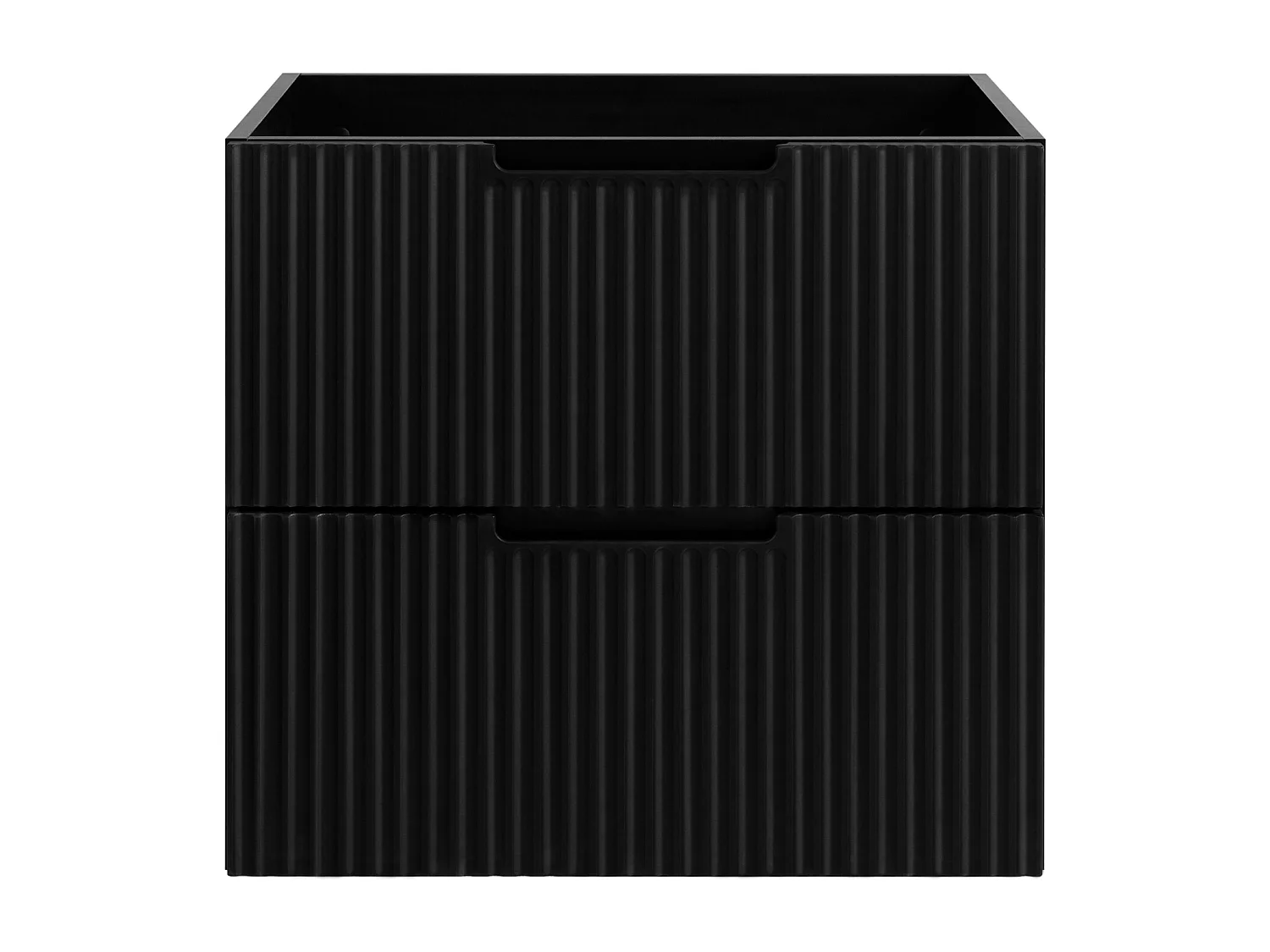 Meuble de salle de bain, noir, 60 x 57 x 46 cm