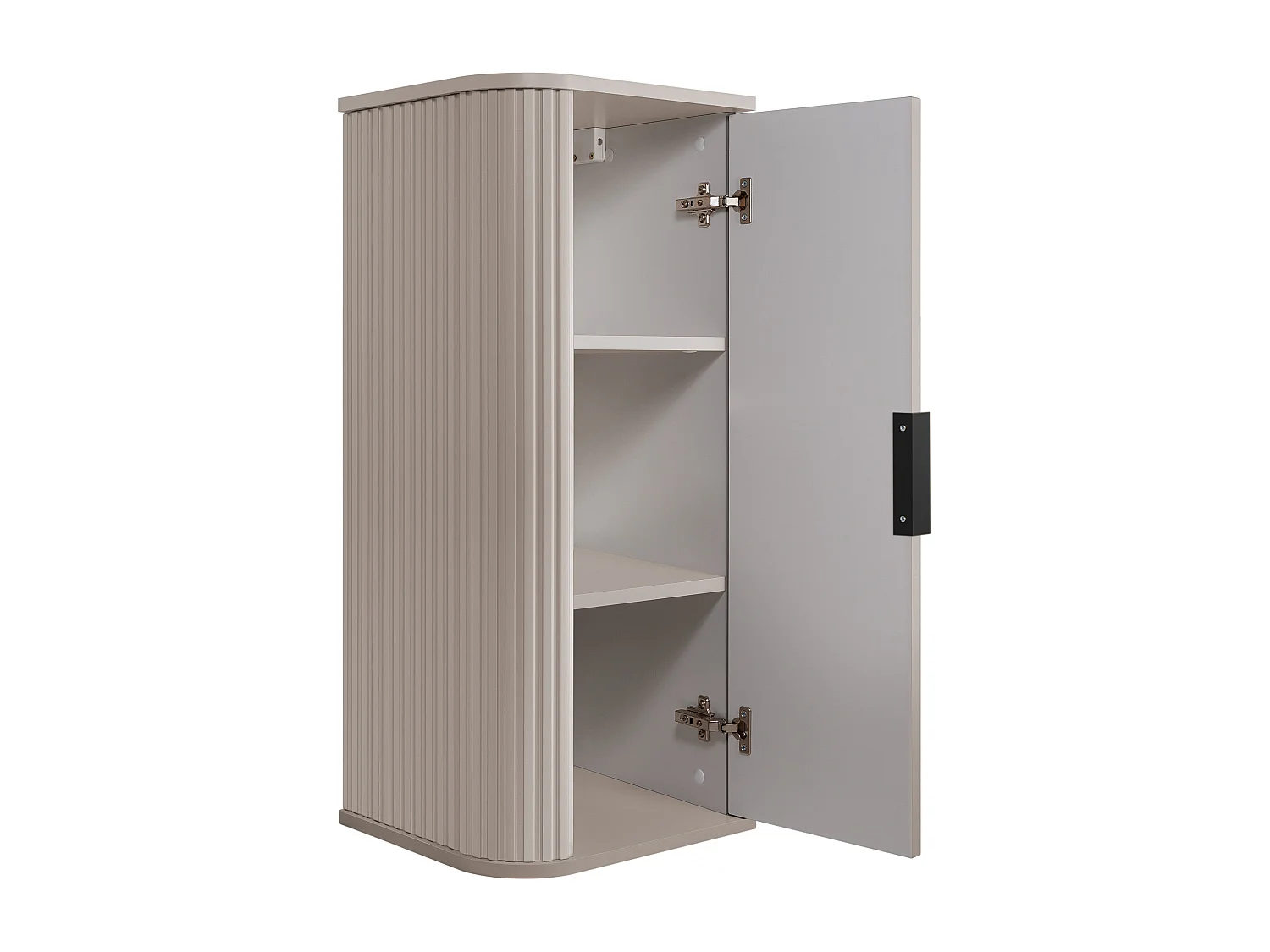 Armário de banheiro, caxemira, pull preto, 79 x 35,5 x 31,5 cm