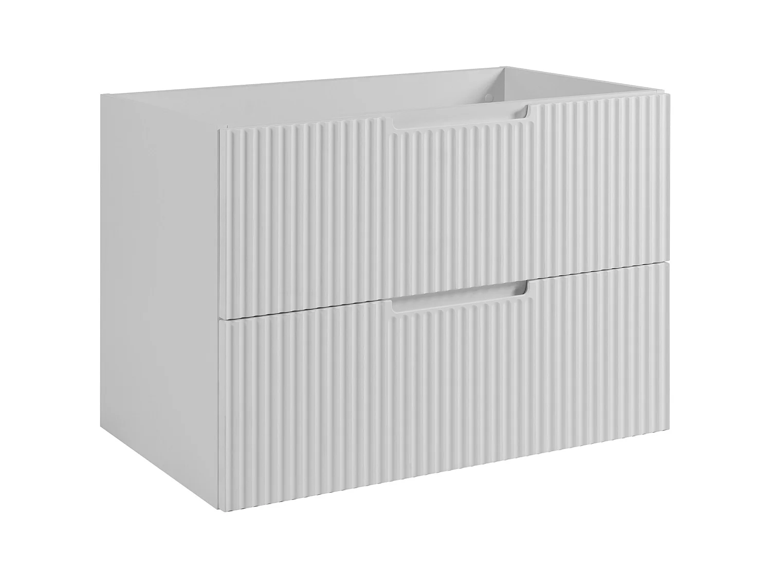 Meuble de salle de bain, blanc, 80 x 57 x 46 cm