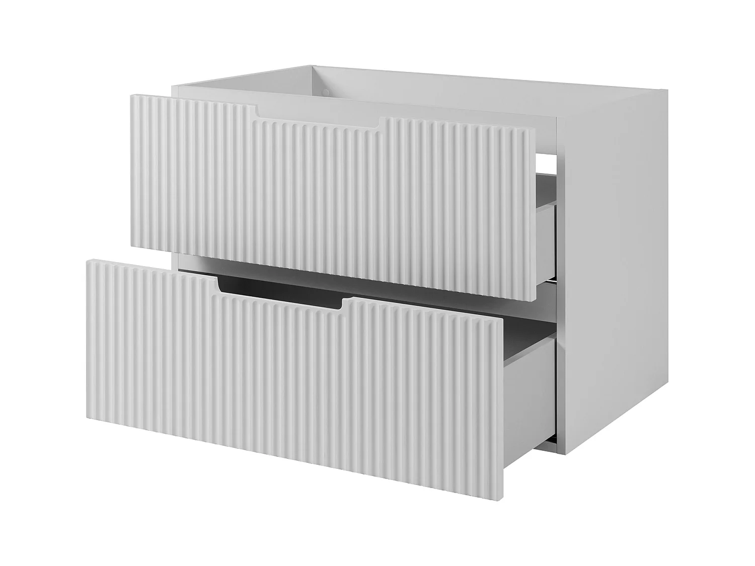 Meuble de salle de bain, blanc, 80 x 57 x 46 cm