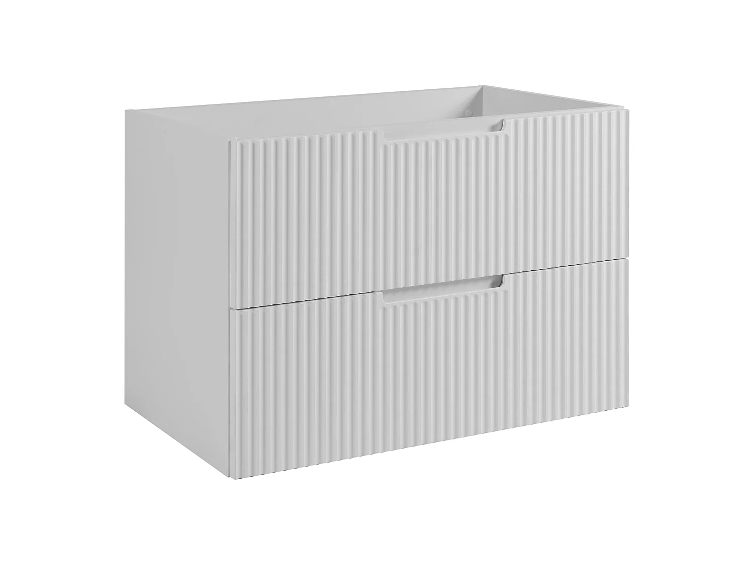 Badezimmerschrank, weiß, 80 x 57 x 46 cm
