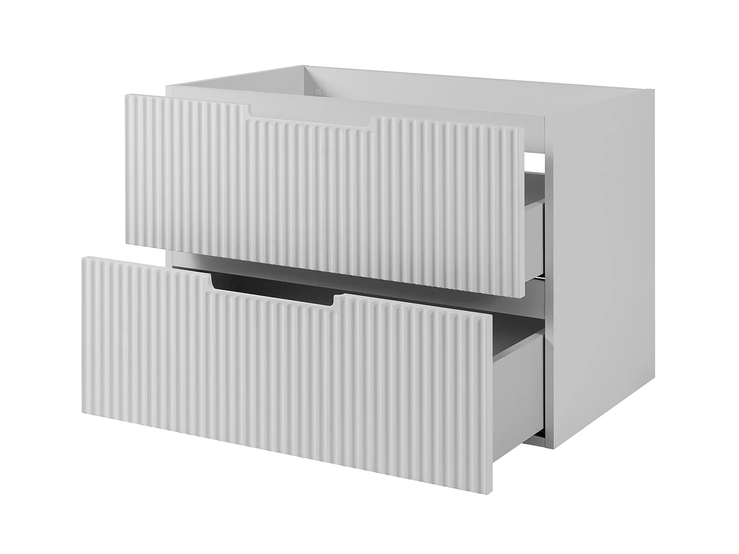 Badezimmerschrank, weiß, 80 x 57 x 46 cm