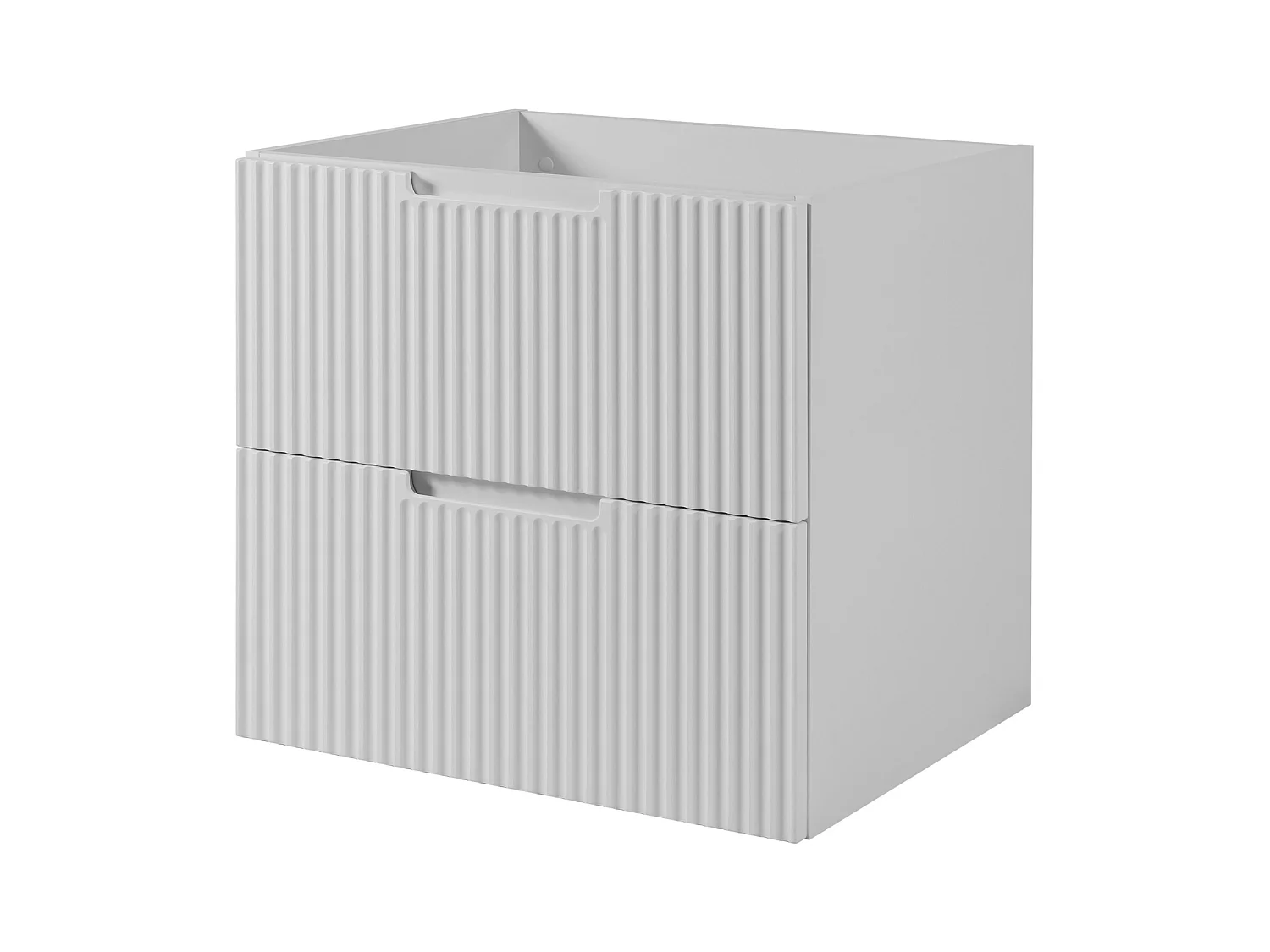 Meuble de salle de bain, blanc, 60 x 57 x 46 cm