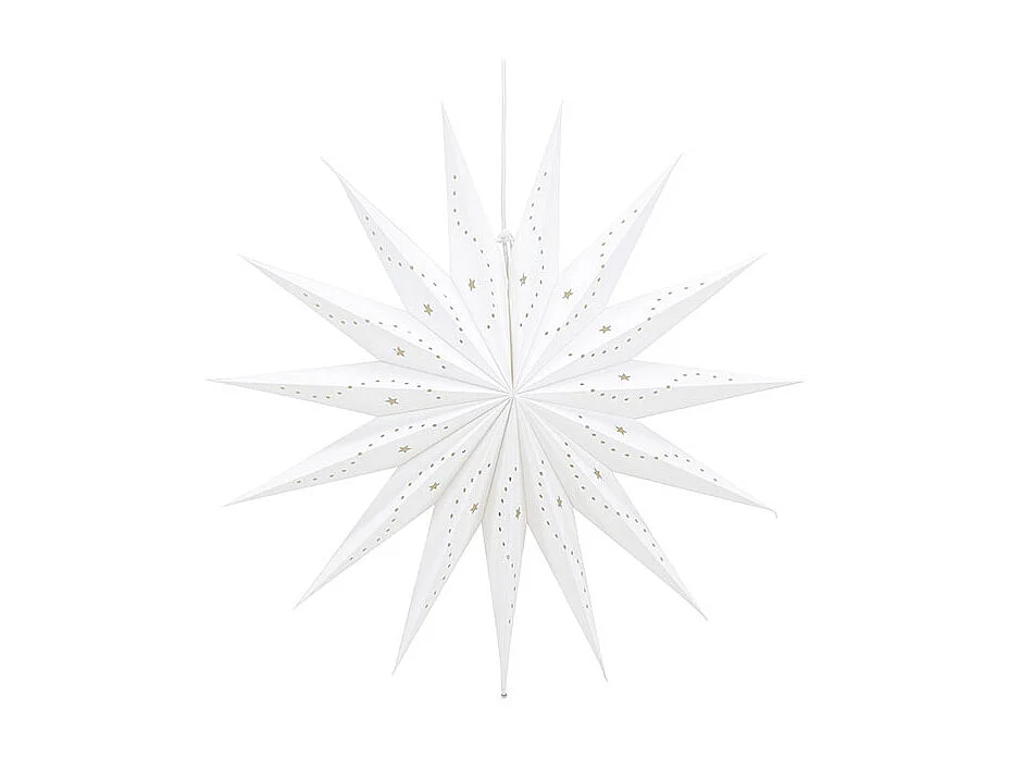 Lampe Suspension Déco "Lindvallen" 60cm Blanc