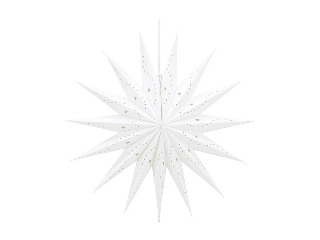 Lampe Suspension Déco "Lindvallen" 60cm Blanc