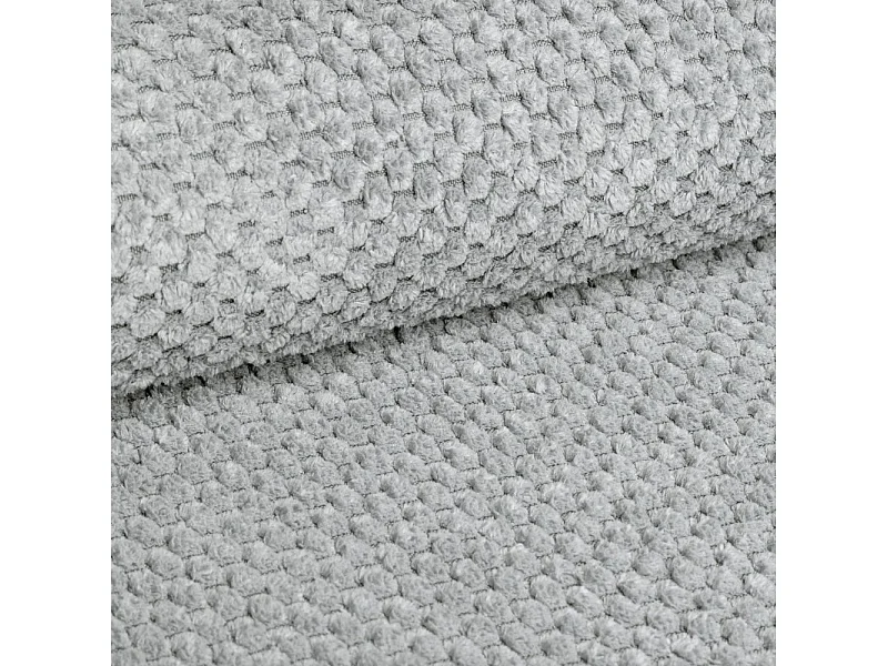 Canapé d'angle convertible LAVIA en Tissu Anti tâche hydrophobe Doux au Toucher