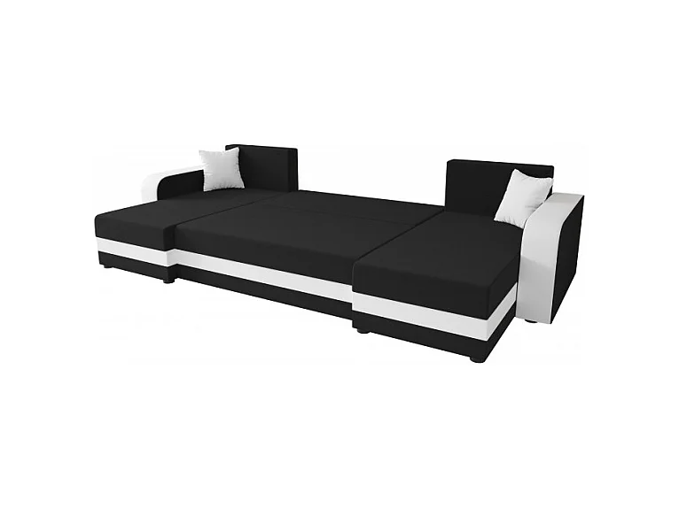 Canapé d'angle panoramique convertible NOLATIO U