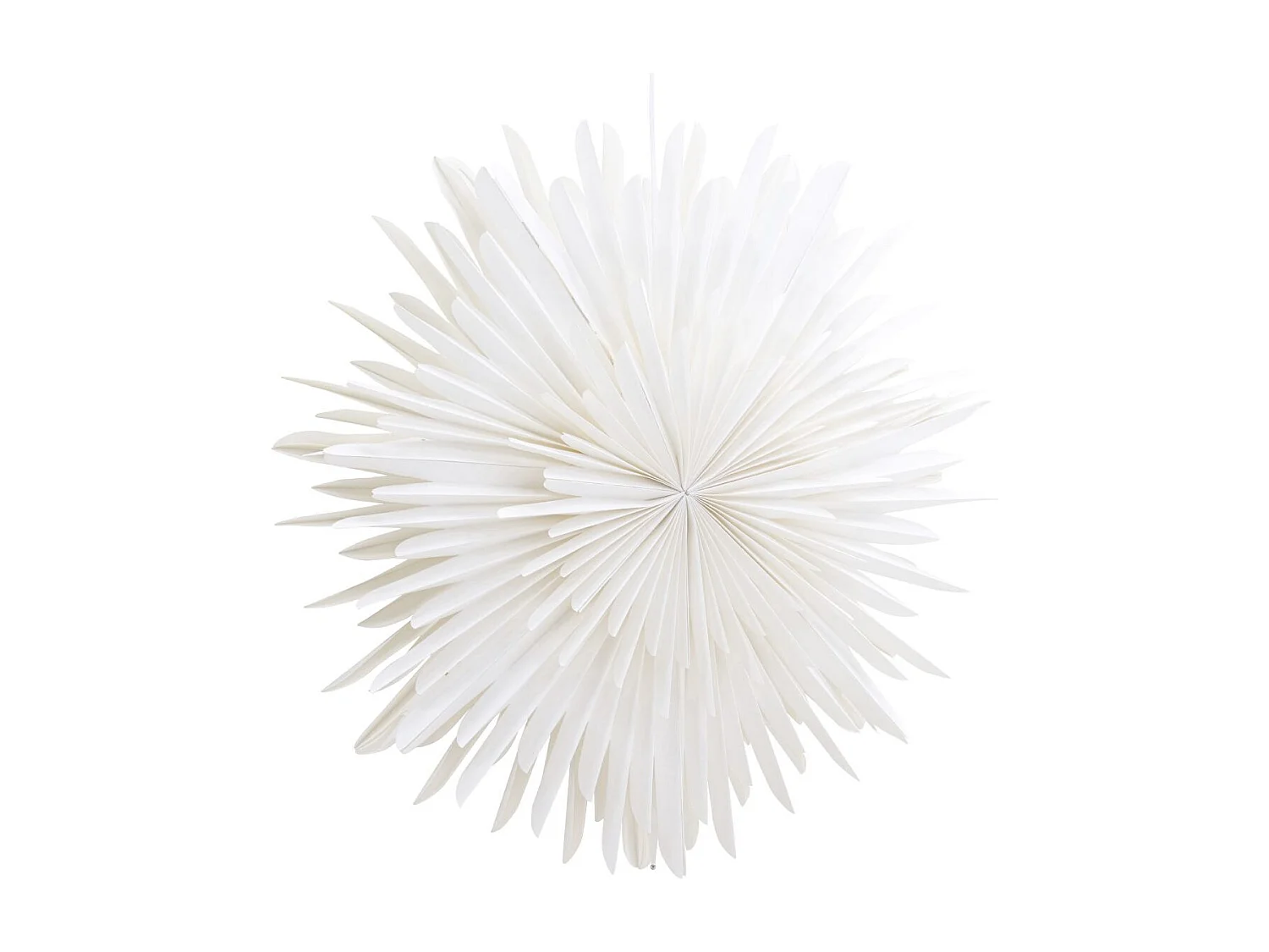 Lampe Suspension Design "Selen" 80cm Blanc