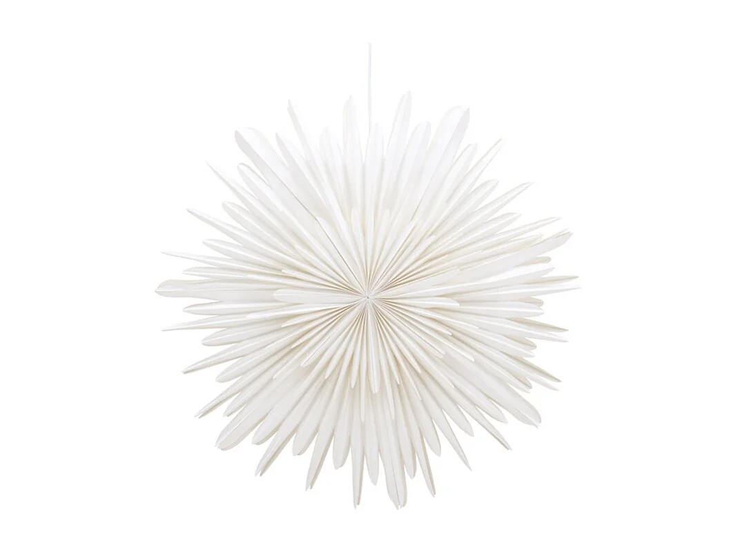 Lampe Suspension Design "Selen" 80cm Blanc