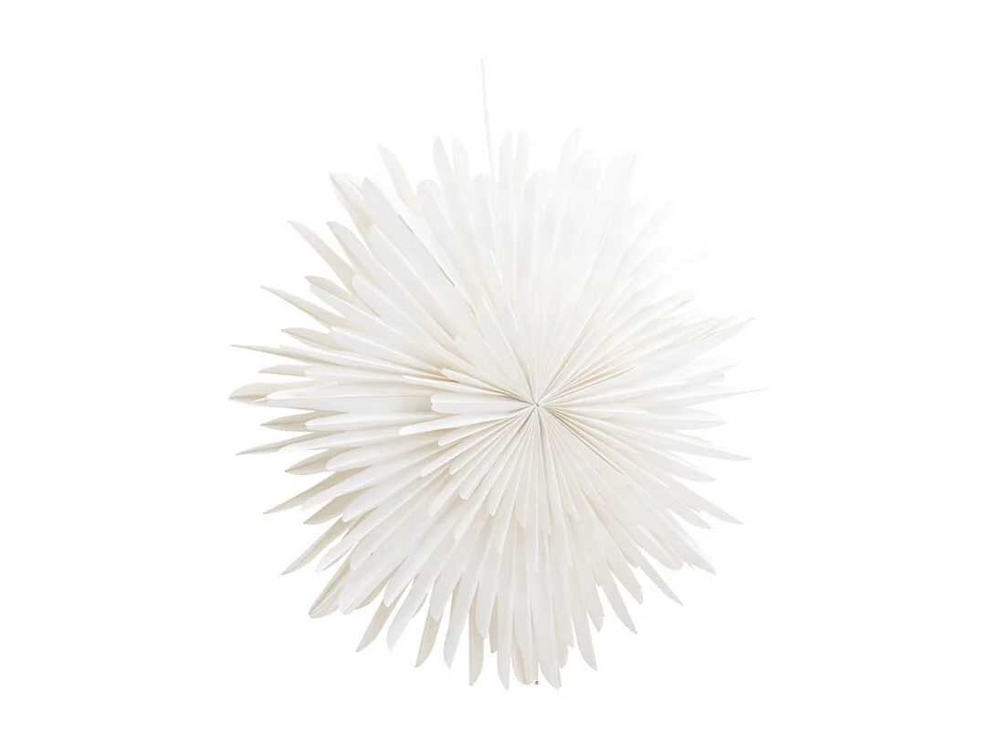 Lampe Suspension Design "Selen" 80cm Blanc