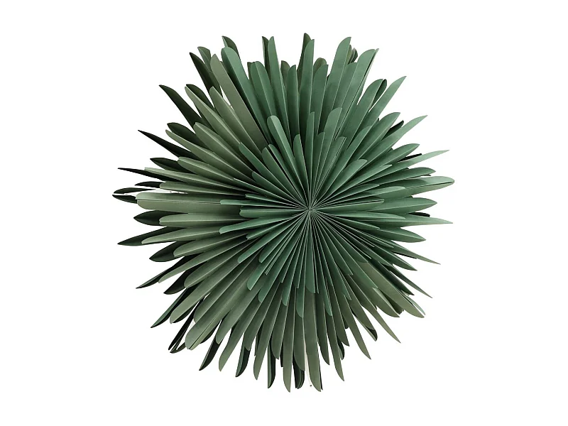 Stella di Natale Sälen con ciondolo in carta leggera Ø80cm verde.