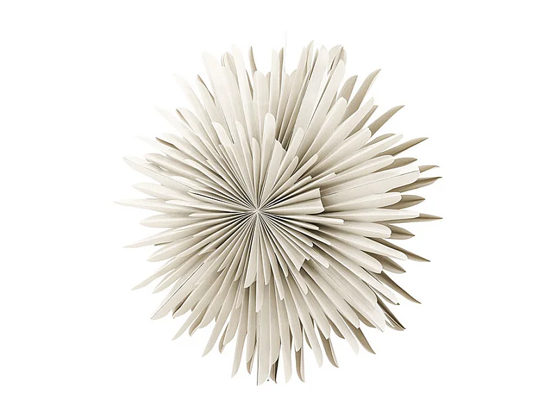 Lampe Suspension Design "Selen" 80cm Beige