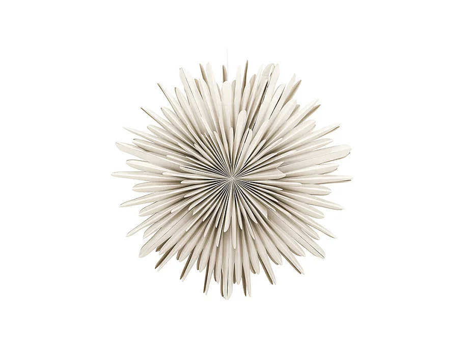 Lampe Suspension Design "Selen" 80cm Beige