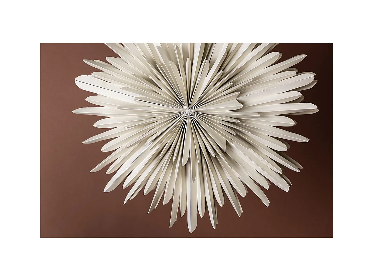 Lampe Suspension Design "Selen" 80cm Beige