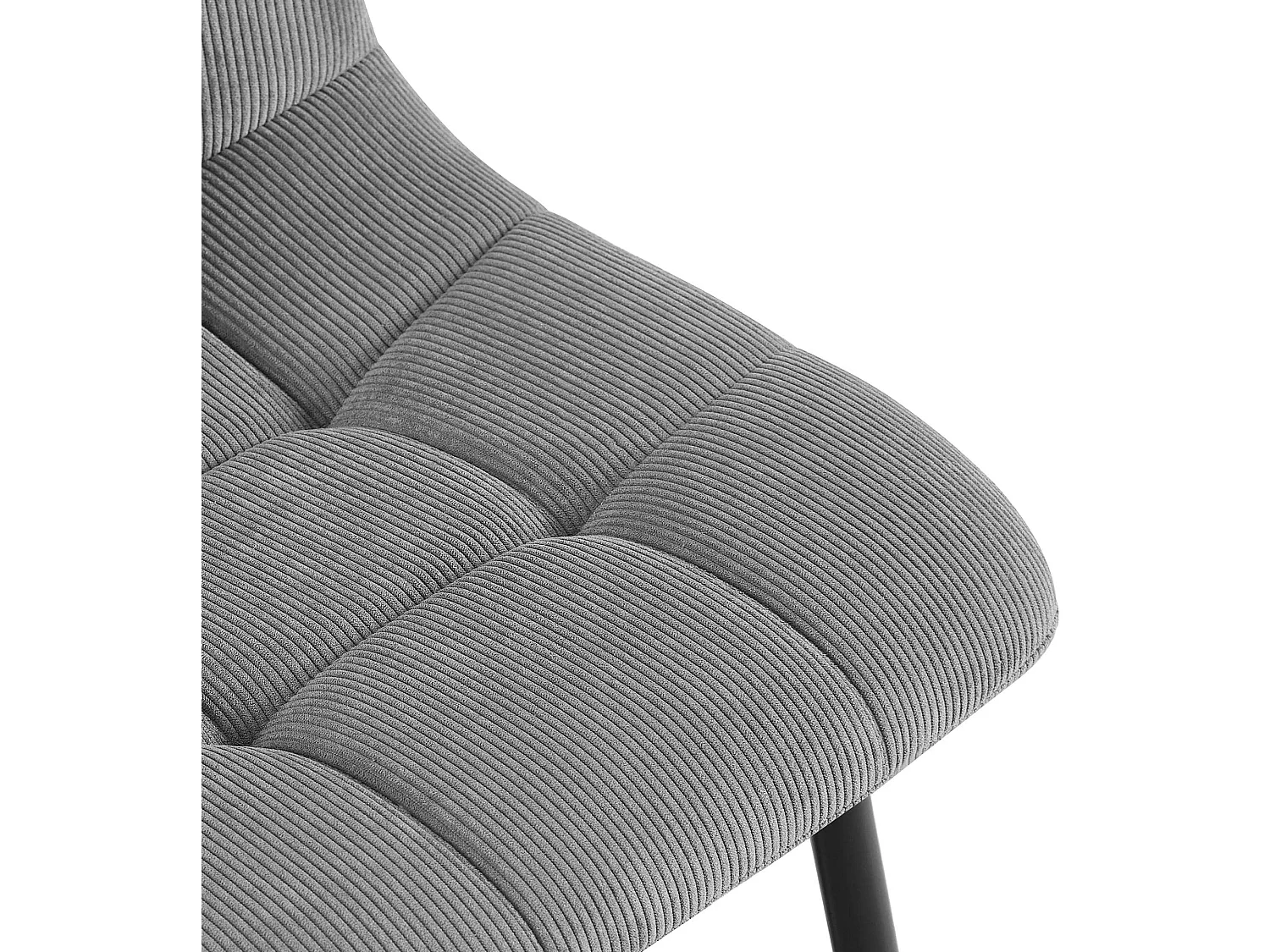 chaise salle à manger - Cordon - Gris - Antibes