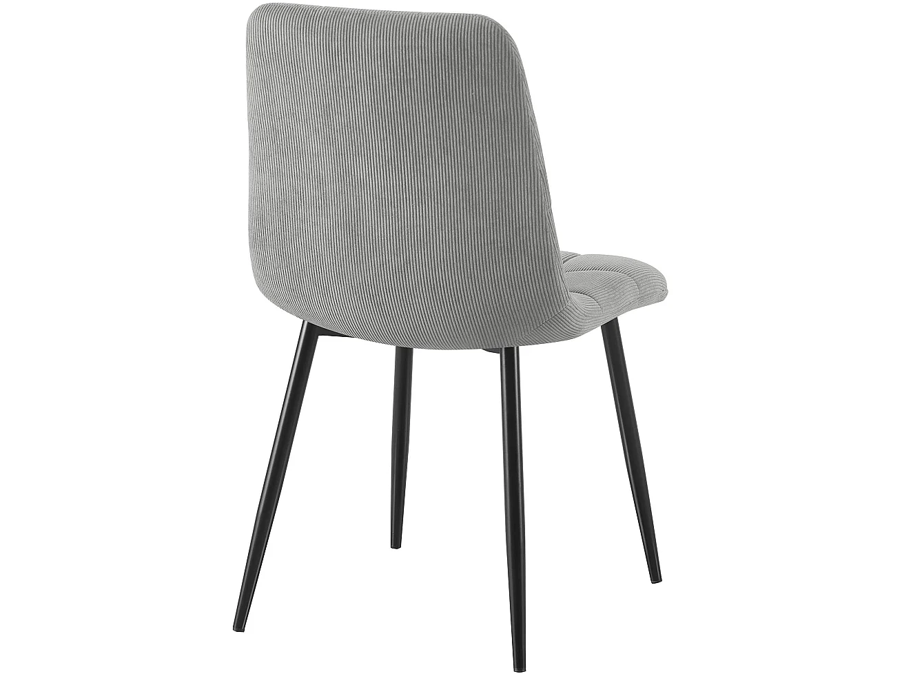 chaise salle à manger - Cordon - Gris - Antibes