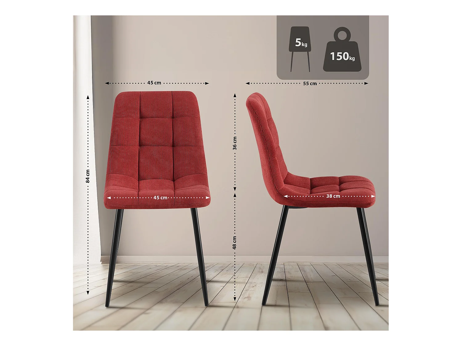 chaise salle à manger - Cordon - Bordeaux - Antibes