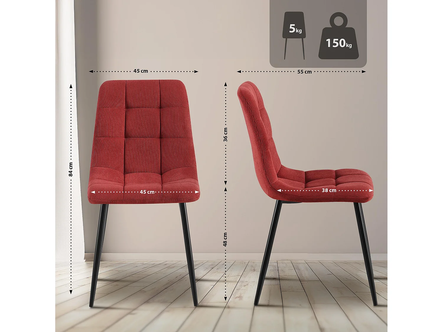 chaise salle à manger - Cordon - Bordeaux - Antibes