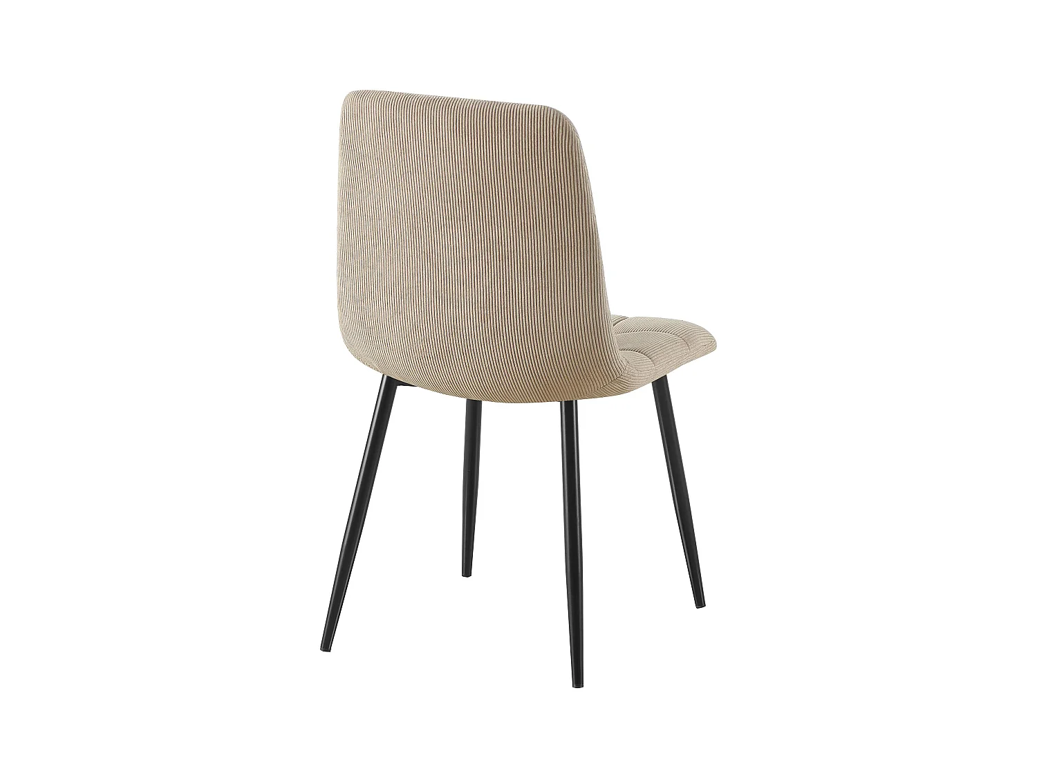 chaise salle à manger - Cordon - Taupe - Antibes