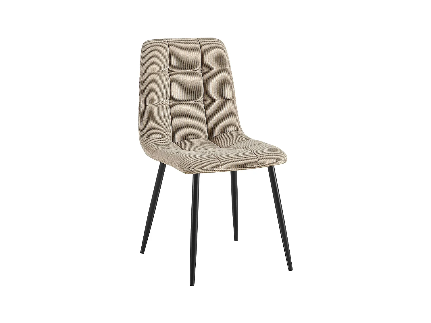 chaise salle à manger - Cordon - Taupe - Antibes