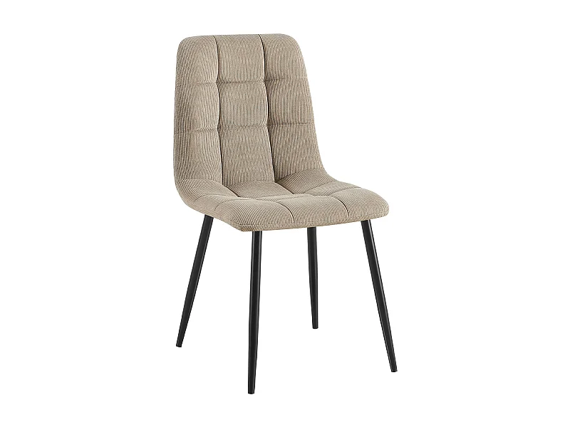 chaise salle à manger - Cordon - Taupe - Antibes