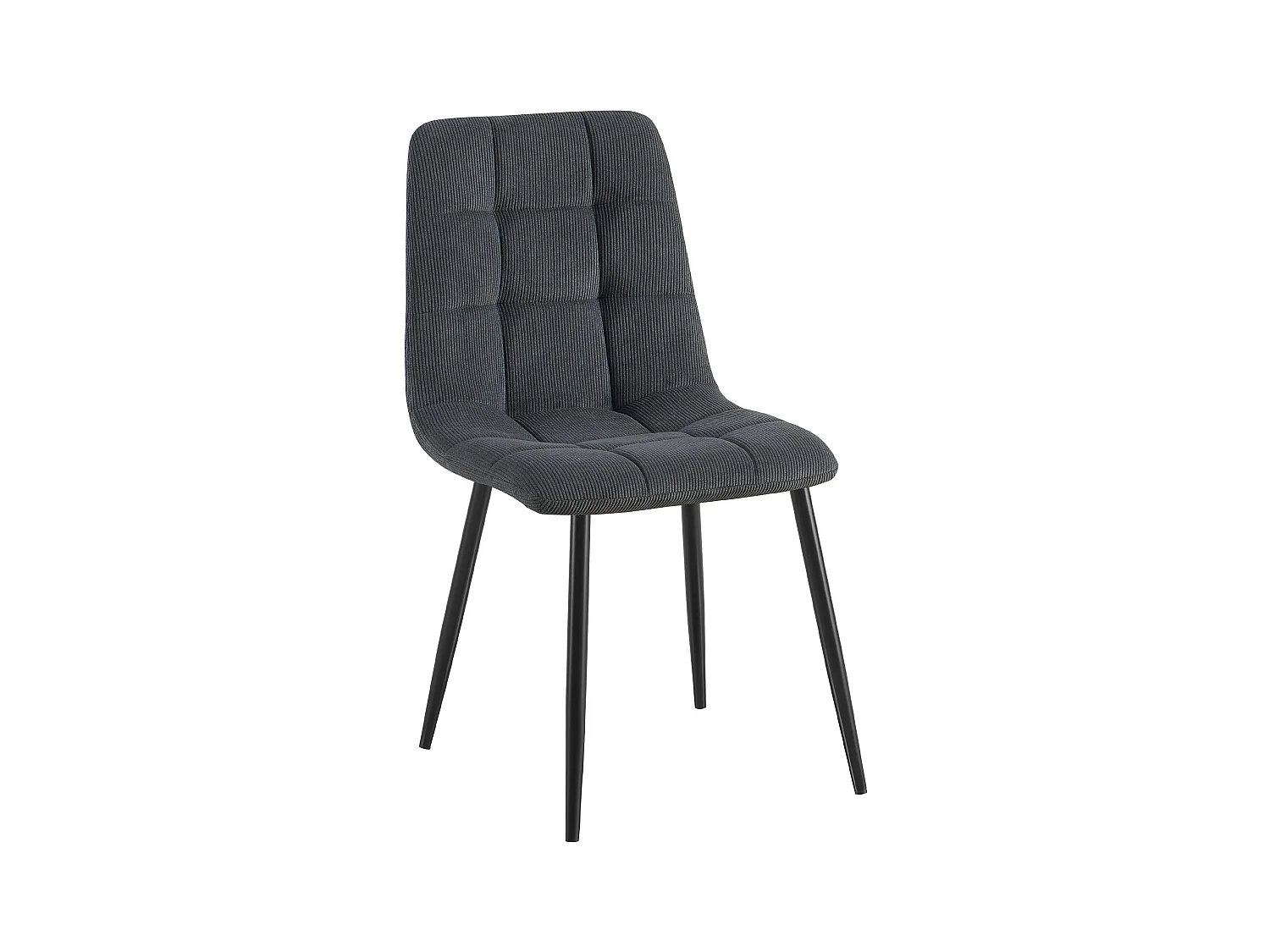 chaise salle à manger - Cordon - Noir - Antibes