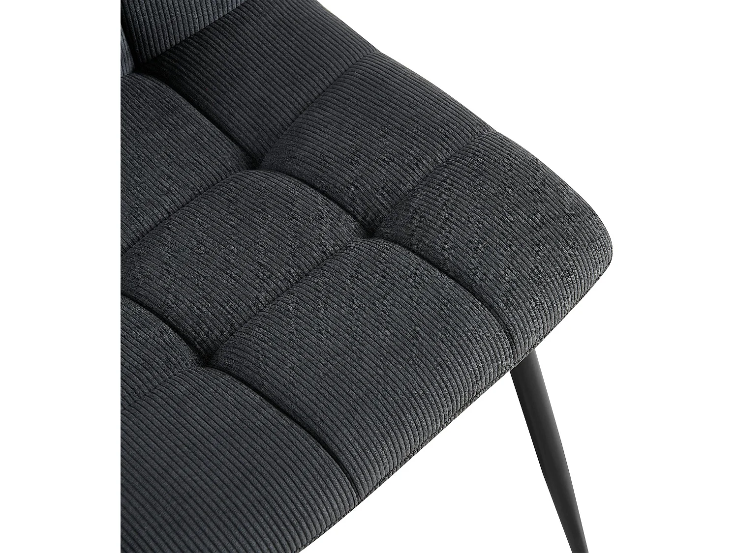 chaise salle à manger - Cordon - Noir - Antibes