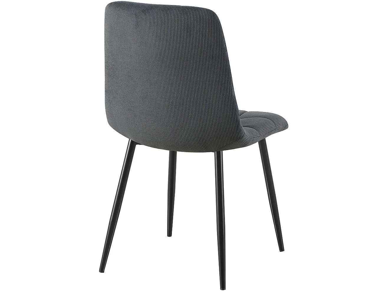 chaise salle à manger - Cordon - Noir - Antibes