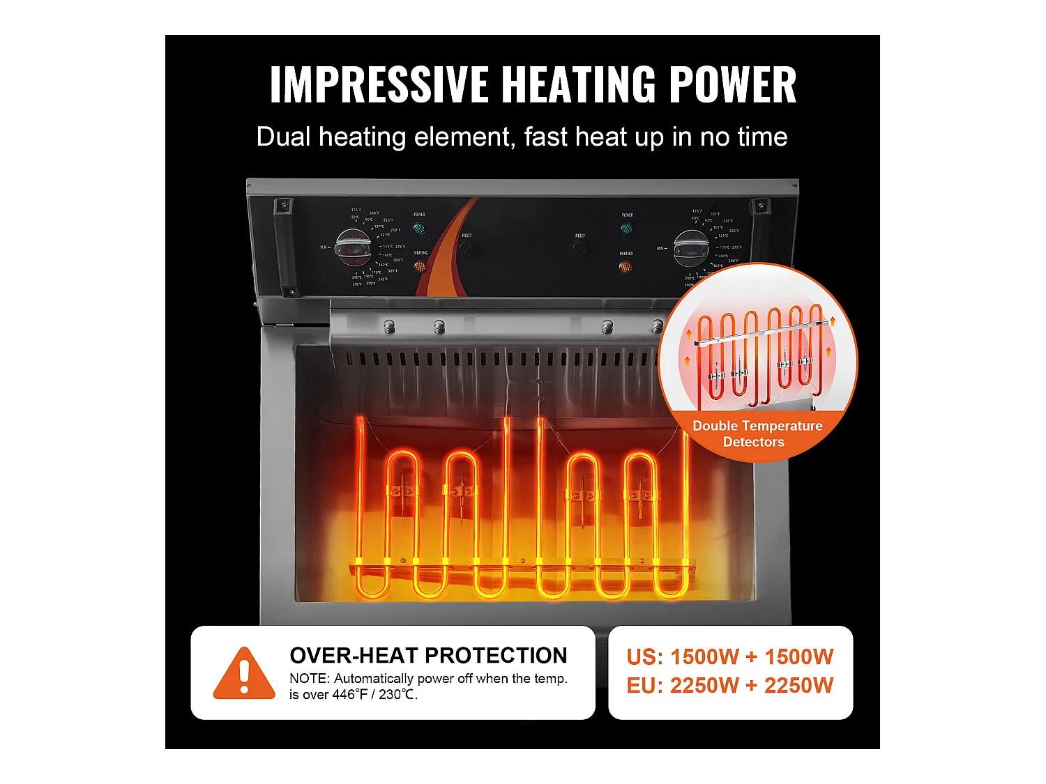 Friteuse Électrique SucceBuy 3000 W 29 L pour Comptoir, Idéale pour Fritures Commerciales et Événements avec Grande Capacité