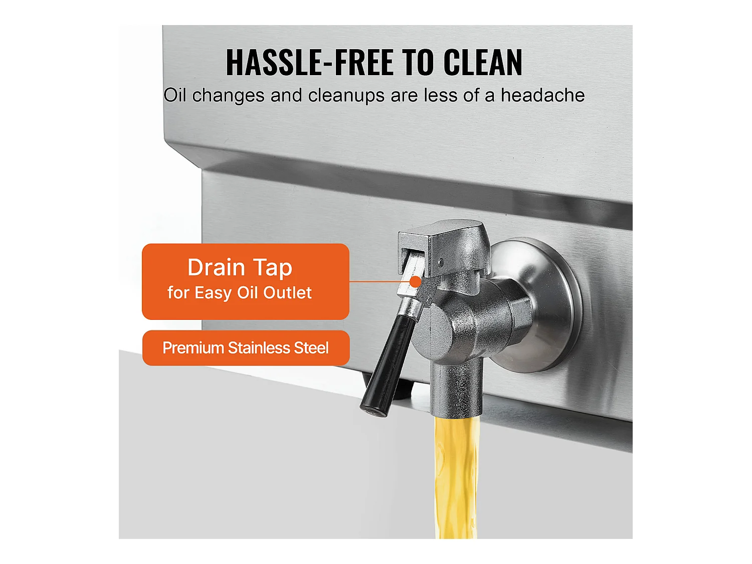 Friteuse Électrique SucceBuy 3000 W 29 L pour Comptoir, Idéale pour Fritures Commerciales et Événements avec Grande Capacité