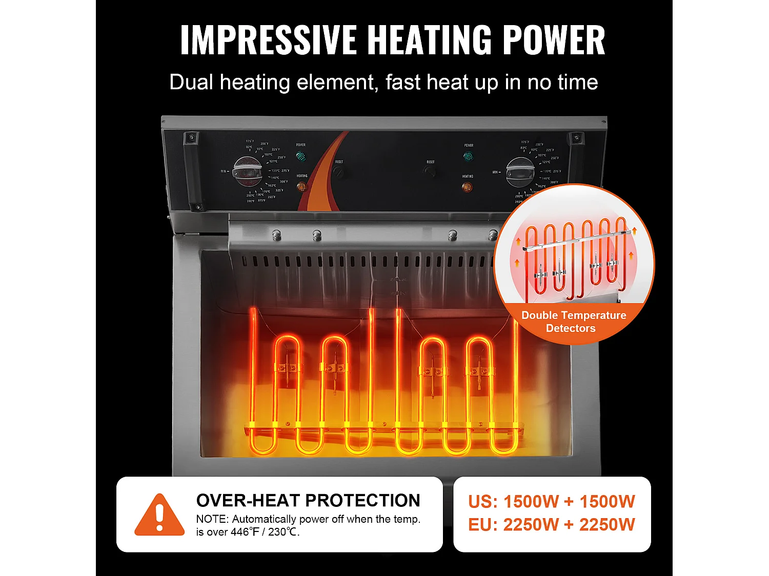 Friteuse Électrique SucceBuy 3000 W 29 L pour Comptoir, Idéale pour Fritures Commerciales et Événements avec Grande Capacité